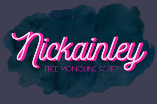 Nickainley: A Timeless Handwritten Script Font